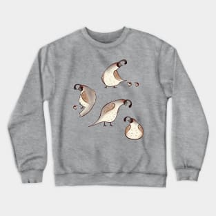 Rustic Quails Crewneck Sweatshirt